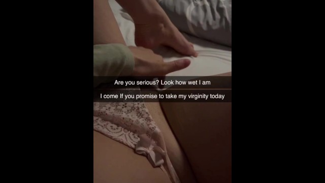 18 Year Old Virgin Lets Her Best Friend Fuck Her