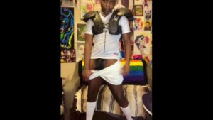 GRWM SFW Striptease Jockpussy Trans Tight End/Wide Receiver Kneels 4 Football Coach Sports