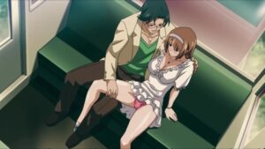 Horny girl with busty tits likes netorare while her husband is working