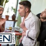 Men - Romantic Dinner Turned Naughty By Sharing Oysters And Wild Sex By Malik, Matteo And La Petite