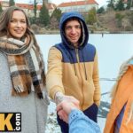 Swap4K. A Sunday Walk Ended Up As Having A Hot Girl With In Our Bed, It Was Her First Threesome