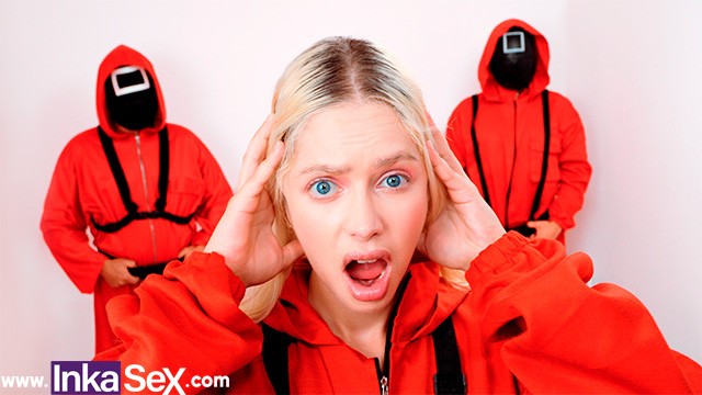 Squid Game - Brazilian Lola gets fucked in the anus for not following her owners' warnings