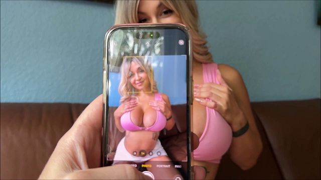 Taking Photos Of My Hot Blonde Step Sister - Family Therapy - Alex Adams